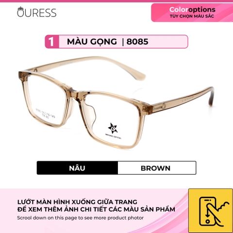Gọng kính 8085 nhựa cao cấp siêu bền thời trang cá tính nam nữ OURESS