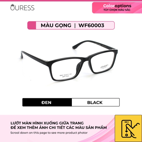 Gọng kính nhựa 9062 thời trang nam nữ siêu nhẹ siêu bền OURESS