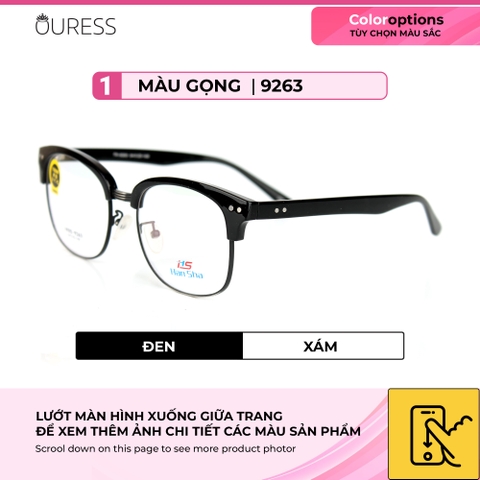 GỌNG KÍNH 9263 A749 8163 PHỐI CÀNG HỢP KIM CAO CẤP BỀN ĐẸP THỜI TRANG