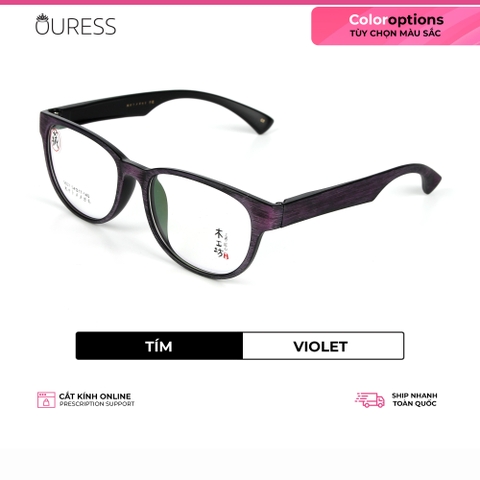 Gọng kính nhựa 9807 9608 thời trang nam nữ siêu nhẹ siêu bền OURESS