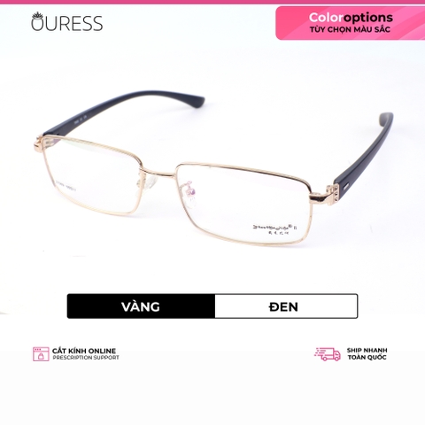 Gọng kính hợp kim siêu nhẹ hợp thời trang nam nữ Ouress 21069