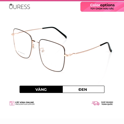 Gọng kính hợp kim 2801 thời trang nam nữ siêu nhẹ siêu bền OURESS