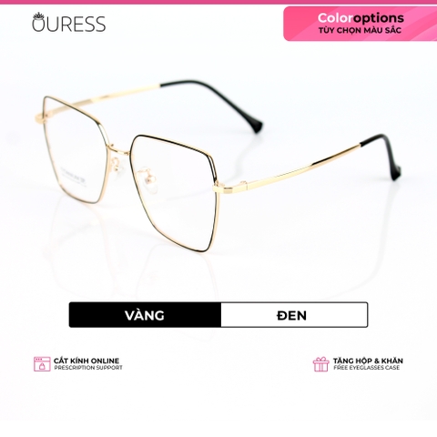 Gọng kính titanium 5201314 thời trang cao cấp nam nữ siêu nhẹ siêu bền OURESS