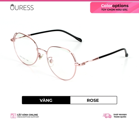 Gọng kính hợp kim 5592 thời trang nữ siêu nhẹ siêu bền OURESS