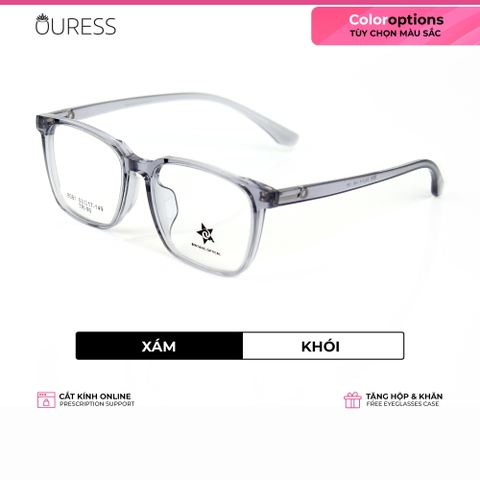 Gọng kính 8081 nhựa cao cấp siêu bền thời trang cá tính nam nữ OURESS