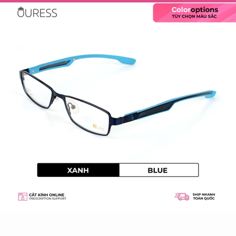 Gọng kính h5007 hợp kim siêu bền siêu nhẹ thời trang nam nữ OURESS