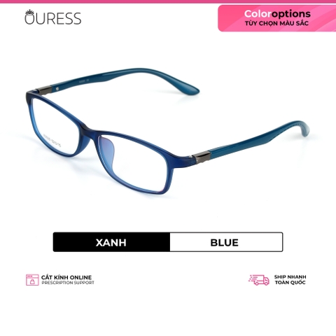 Gọng kính nhựa 83020 thời trang nam nữ siêu nhẹ siêu bền OURESS