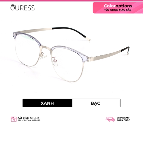 Gọng kính hợp kim 9381 thời trang nam nữ siêu nhẹ siêu bền OURESS