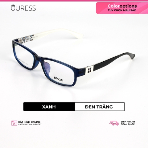 Gọng kính nhựa 86017 thời trang nam nữ siêu nhẹ siêu bền OURESS