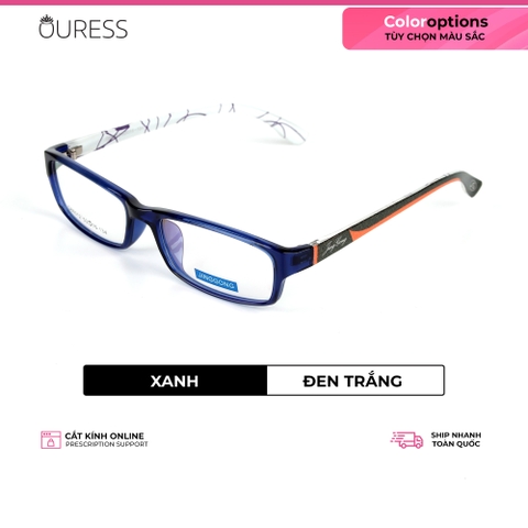 Gọng kính nhựa g86012 thời trang nam nữ siêu bền cá tính OURESS