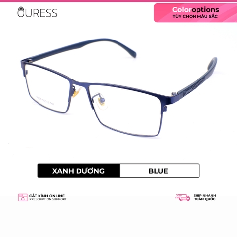 Gọng kính cận 58026 3322 3348 hợp kim mắt kính OURESS thời trang nam nữ siêu bền