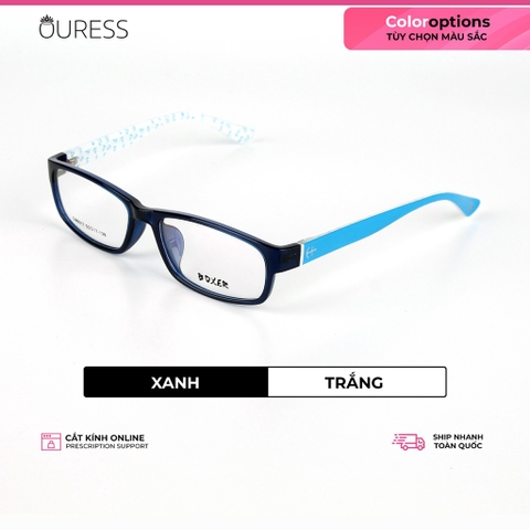 Gọng kính nhựa 86017 thời trang nam nữ siêu nhẹ siêu bền OURESS