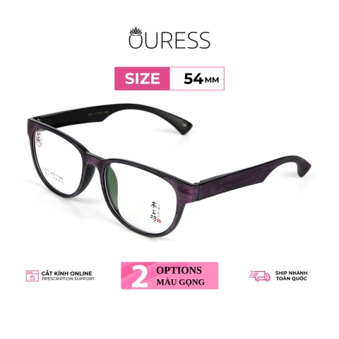 Gọng kính nhựa 9807 9608 thời trang nam nữ siêu nhẹ siêu bền OURESS