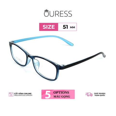 Gọng kính nhựa 2031 thời trang nam nữ siêu nhẹ siêu bền OURESS