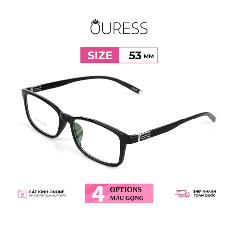 Gọng kính nhựa 2509 thời trang nam nữ siêu nhẹ siêu bền OURESS