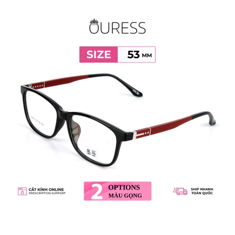 Gọng kính nhựa 2526 thời trang nam nữ siêu nhẹ siêu bền OURESS