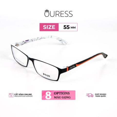 Gọng kính nhựa 86010 thời trang nam nữ siêu bền cá tính OURESS