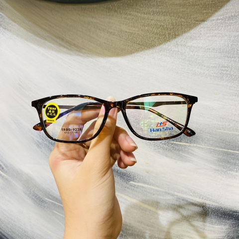 Gọng kính tr90 phối càng hợp kim cao cấp bền đẹp thời trang Ouress9225