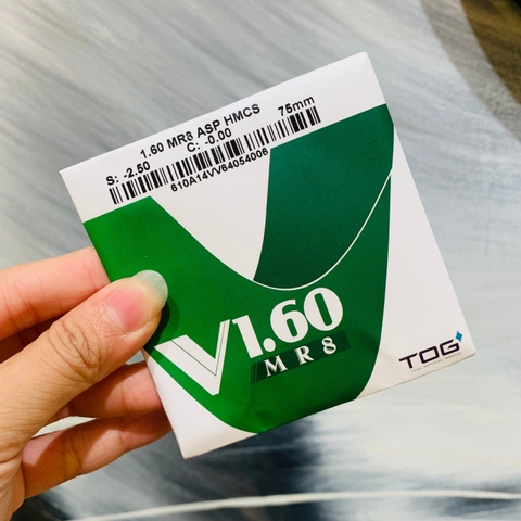 Tròng kính TOG Thương hiệu: EXCELITE - Xuất xứ Thái Lan Chiết suất : 1.60
