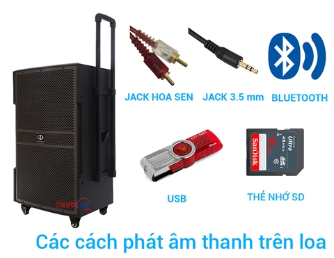 CÁCH KẾT NỐI BLUETOOTH VỚI LOA KÉO NHƯ THẾ NÀO?