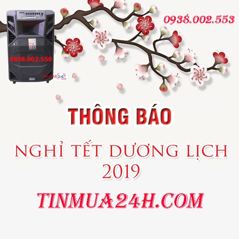 TẾT DƯƠNG LỊCH, BẠN VẪN CÓ THỂ MUA LOA KÉO?