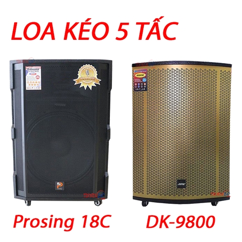 Loa Kéo 5 Tấc - Loa Kéo Cao Cấp Công Suất Lớn