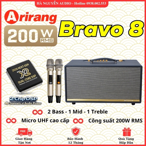 Loa Karaoke Xách Tay Arirang Bravo 8