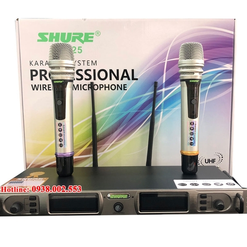 Micro Karaoke Không Dây Shure UGX 25 PRO Cao Cấp