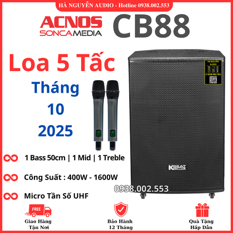 Loa Kéo 5 Tấc Acnos CB88 Cao Cấp
