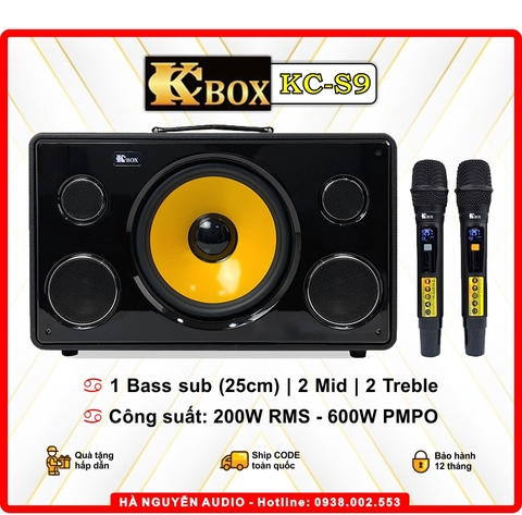 Loa Karaoke Xách Tay Cao Cấp KCBox KC S9