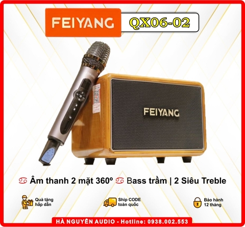 Loa xách tay Karaoke FEIYANG QX06-02