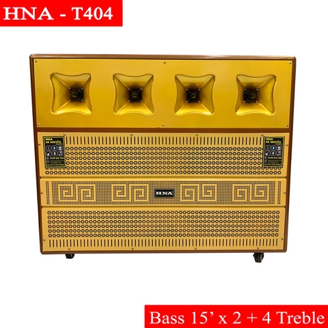 Loa Tủ Ngang 4 Tấc Đôi 4 Treble HNA T404