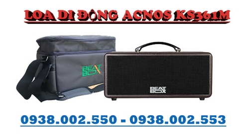 Loa Di Động Bluetooth Acnos Beatbox KS361M