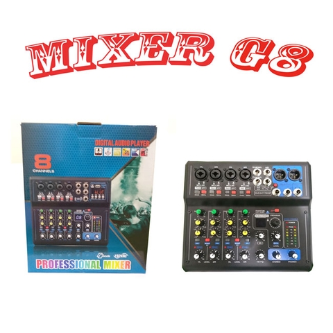 Mixer Karaoke - Livestream Tích Hợp Vang Số Cao Cấp G8