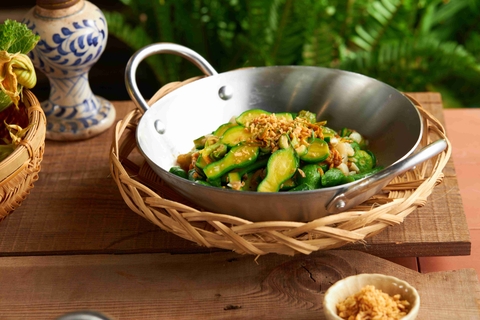 Bí bao tử xào tỏi