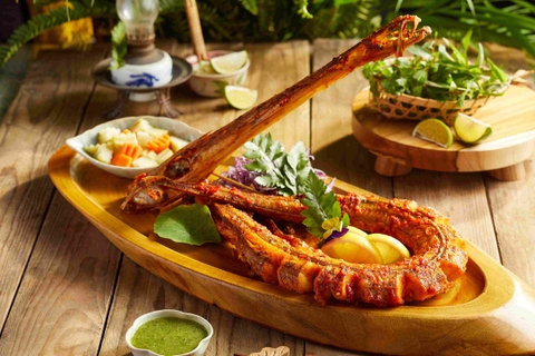 Cá chìa vôi Đà Nẵng nướng muối ớt