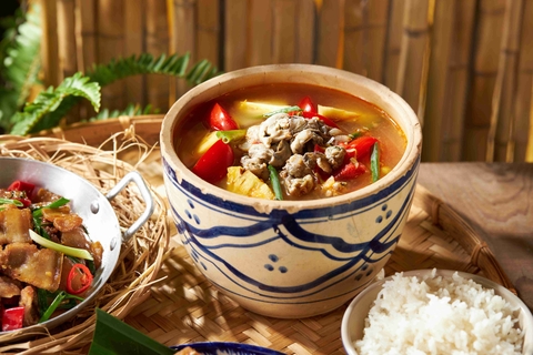 Canh hàu nấu chua Bắc Bộ