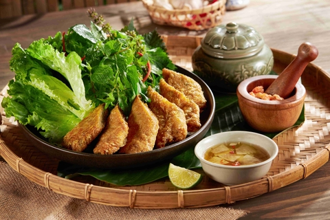 Chả tôm rế vị Bếp