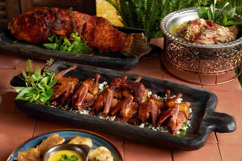Chim câu quay vị Bếp