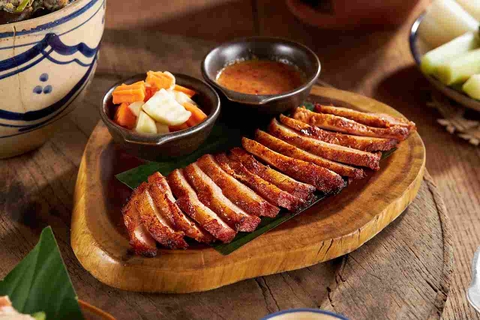 Má heo nướng ngũ vị