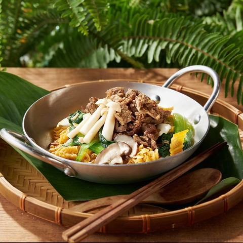 Mì xào bò
