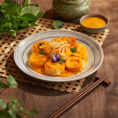 Tào phớ chiên sốt trứng muối