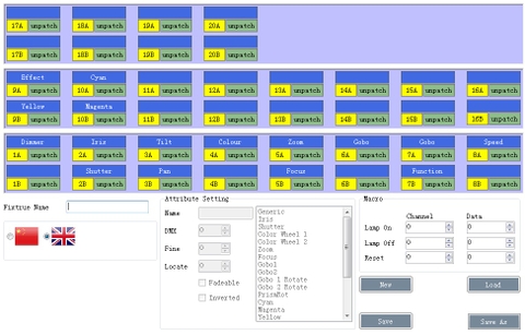 Bàn Kingkong 1024 - Hướng dẫn viết file đèn Beam và đèn par led