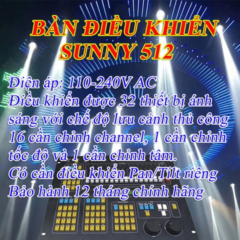 Bàn điều khiển Sunny 512