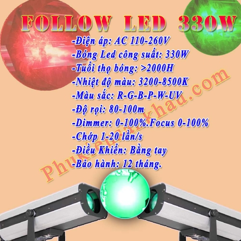 FOLLOW LED 330W.