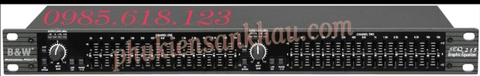 Equalizer SEQ215 B&W.( lọc xì)