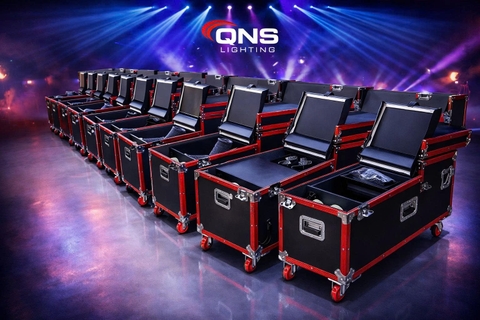🔥 Máy Tạo Khói Nặng 4000W QNS 2 Đầu – Khói Sát Mặt Sàn, Hiệu Ứng Đỉnh Cao