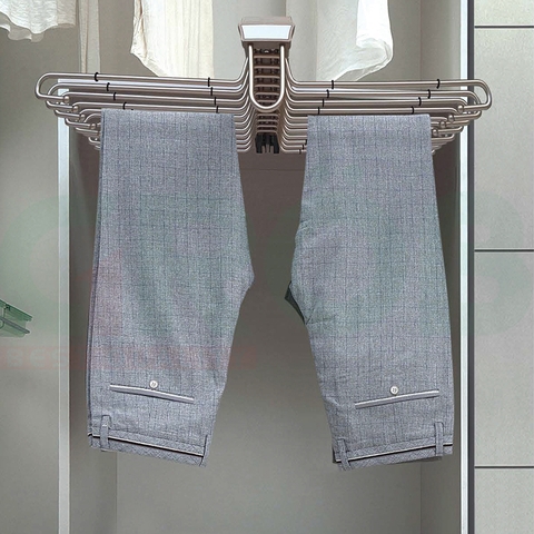 Kệ Vắt Quần Áo Treo Đỉnh GA-8.2