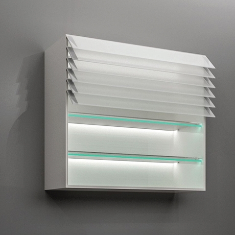 Tủ bếp điện thông minh GRÖß, màu trắng