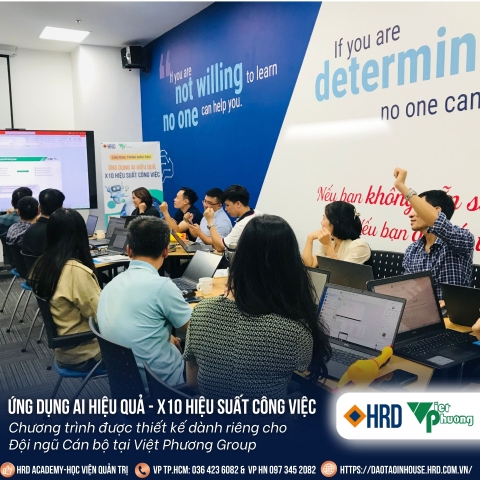 Ứng dụng AI hiệu quả - X10 hiệu suất công việc | VPG